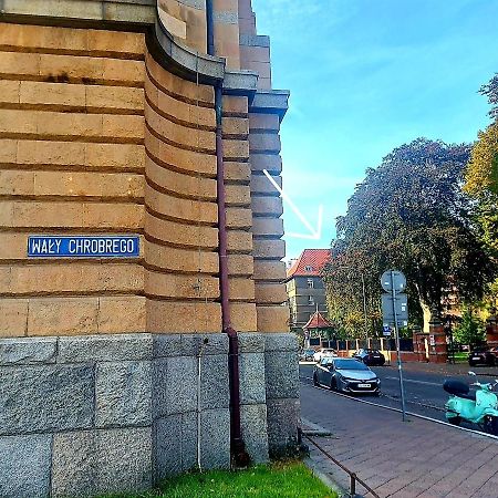 Apartament W Kamienicy W Sercu Miasta Szczecin Waly Chrobrego Eksteriør bilde