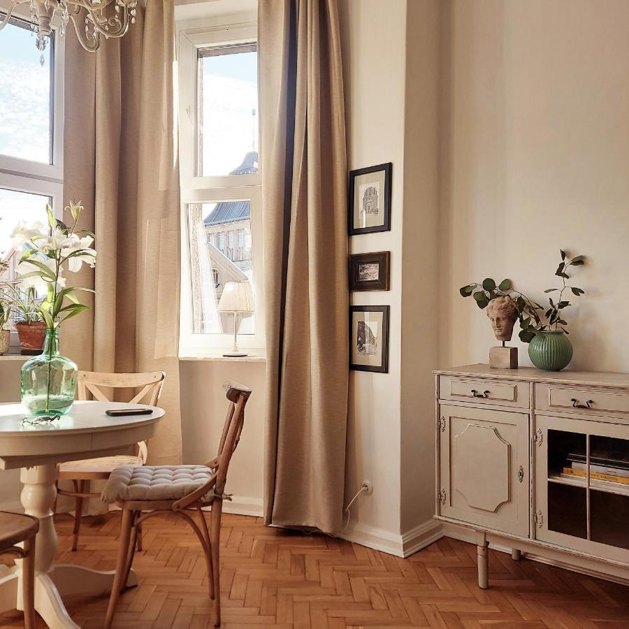 Apartament W Kamienicy W Sercu Miasta Szczecin Waly Chrobrego Eksteriør bilde